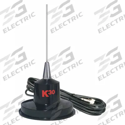 K40 ANTENNAS & ACCESSORIES Antenna: CB, Whip, 35 in Overall Lg - CB Radio Antennas