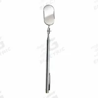 ULLMAN Inspection Mirror: 2 in L x 1 in W Mirror Size, Mirr. Mat. Glass, Mirr. Shp. Oval (MPN B-2TM). Key specifications — attr1004918: ULLMAN; attr1004923: Brass.