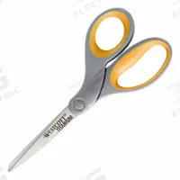 ACME UNITED CORPORATION Scissors: Ambidextrous, 8 in Overall Lg, Titanium Bonded, Pointed, Paper (MPN ACM13529). Key specifications — attr308500: Titanium Bonded; attr308502: Gray/Orange; attr308505: Ambidextrous; attr308522: Paper; attr324896: ACME UNITED CORPORATION.