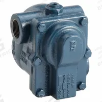 Steam Trap: Cast Iron, 1 in FNPT, 2,100 lb/hr, 15 psi Max., 377°F Max., C Pattern (MPN 15B4). Key specifications — Brand: ARMSTRONG INTERNATIONAL; Installation Orientation: Horizontal; Float Material: Stainless Steel; Manufacturer Series: B.