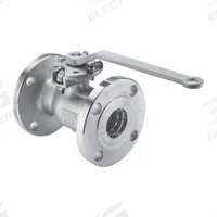 KECKLEY Manual Two-Way Ball Valve: 2 in, Carbon Steel, Straight, Class 150 Flange, One-Piece (MPN BVF1RF2RCSRGSL-200). Key specifications — Brand: KECKLEY; Handle: Locking Lever.