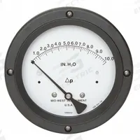 MIDWEST INSTRUMENT Differential Pressure Gauge: Back, 1/4 in NPT Female, ±3-2-3% Gauge Accuracy, 130 (MPN 130-0114). Key specifications — Sensor Type: Diaphragm; Series: 130; Housing Material: 316 Stainless Steel; Certificate of Calibration: Not Included; Gauge Accuracy: ±3-2-3%.