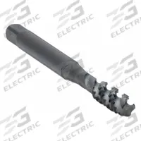 WIDIA GTD Spiral Flute Tap: #12-24 UNC, H3 / 3B, 3 Flute, Semi-Bottoming Chamfer, Black Oxide Cobalt (MPN VTSFT-TC5039)