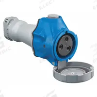 HUBBELL Pin and Sleeve Connector: Blue, 220 to 240/250V AC, Single Phase, 30 A_32 A, 2 Pole, 3 Wire (MPN HBLS330C6W). Key specifications — Brand: HUBBELL; Voltage Rating: 220 to 240/250V AC.