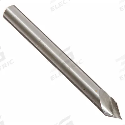 KEO Center Drill: Plain Type Hey, #1, 60°, 3/4 in Overall Lg - Plain-Tip Hey-Type Center Drills