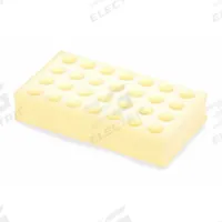 Tube Rack: Foam, White, (28) Tubes (MPN 30400243). Key specifications — Material: Foam; Color: White; Product Type: Test Tube Rack; Total Holding Capacity: (28) Tubes; Brand: OHAUS.