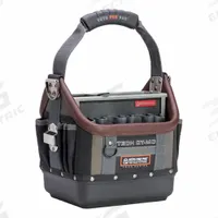 VETO PRO PAC Tool Bag: 13 in W 10 1/2 in D 12 in H, Ballistic Polyester/Polypropylene, Nylon (MPN Tech OT-MC). Key specifications — attr1116432: VETO PRO PAC; attr1116408: Brown.