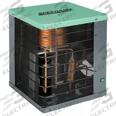 SPEEDAIRE Refrigerated Air Dryer: ISO Class 6, 10 cfm, 115V AC, 3/8 in OD, 46°F Dew Point, 0.2 kW (MPN 3YA49). Key specifications — attr109787: 115V AC; attr109807: HPR; attr109762: SPEEDAIRE.
