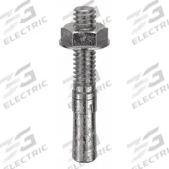 MKT FASTENING Wedge Anchor: 1 3/4 in Overall Lg, 1/4 in Dia, 1/4"-20 Thread Size, Plain, 20 PK (MPN 271413S). Key specifications — Brand: MKT FASTENING; Finish Type: Plain.