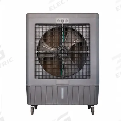 HESSAIRE Portable Evaporative Cooler: 3,000 sq ft, 5-15P, 115V AC - Portable Evaporative Coolers