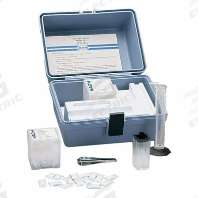 HACH Water Quality Test Kit: Sulfate, 50 to 200 mg/L, 200 mg/L - Water Quality Test Kits
