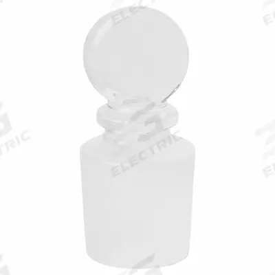 UNITED SCIENTIFIC SUPPLIES Stopper: Borosilicate Glass, 22 Stopper Size, 20 mm Bottom Dia, 22 mm Top Dia - Glass Stoppers