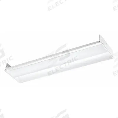 COLUMBIA LIGHTING Recessed Troffer: 4 ft Lg, 1 ft Wd, 4,830 lm, 3500K, 38 W - 1 ft. x 4 ft. LED Center-Basket Troffers