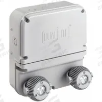 Emergency Lights: 6 W Lamp Watt, 12 W Emergency Watt, 120V AC, 2 Lamp Heads, Plastic, Surface, Gray (MPN DYN12-06L). Key specifications — Input Voltage: 120V AC; Housing Material: Plastic; Mounting Type: Surface; Housing Color: Gray; Lighting Technology: LED; CA Title 20 Compliant: Yes; Environmental Rating: Damp Location Rated; IP Rating: Not Rated.