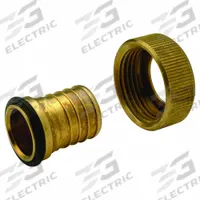 ZURN Barbed Fitting Adapter: 19/32 in ID x 3/4 in Pipe Size, Barbed x FNPT, Brass (MPN QQSFC44GX). Key specifications — Brand: ZURN; Connection Type: Barbed x FNPT.