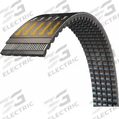 CONTINENTAL V-Belt: 5/BX105-A, 5 Ribs, 108 in Outside Lg, 3 19/64 in Top Wd, 17/32 in Thick (MPN 20040228)