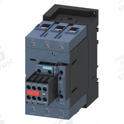 Siemens Magnetic Contactor: 3 Poles, 120V AC, 96 A - Safety Contactors