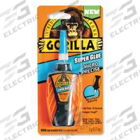 GORILLA Instant Adhesive: Super Glue Micro Precise, Gen Purpose, 0.19 oz, Bottle, Clear, Thin Liquid (MPN 6770002). Key specifications — Series: Super Glue Micro Precise; Standards: ASTM D-4236; Primary Applications: General Purpose; Materials Bonded: Ceramic; Brand: GORILLA; Secondary Compatible Materials: Ceramic and Porcelain.