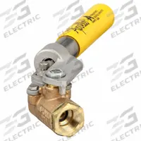 APOLLO Manual Two-Way Ball Valve: 1/2 in, Bronze, Straight, FNPT x FNPT, 600 psi Max. Pressure (CWP) (MPN 7150301). Key specifications