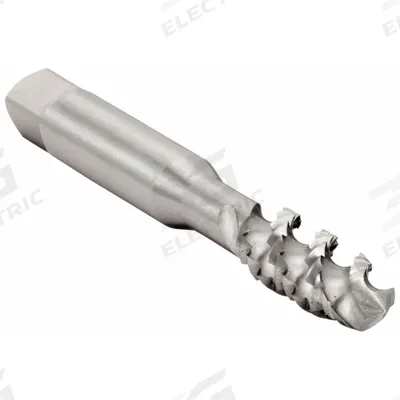 CHICAGO-LATROBE Spiral Flute Tap: M8x1.25 Metric, D5 / 6H, 3 Flute, Plug Chamfer - General Purpose Spiral-Flute Taps