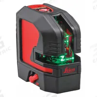 LEICA LINO Line and Dot Laser: 2 Lines and 4 Dots, Green Beam, 0 Planes, ±0.004 in/ft Accuracy (MPN Lino L2P5G). Key specifications — attr935979: AA; attr934757: LEICA LINO; attr936112: ±0.004 in/ft; attr936114: Electronic Self-Leveling; attr935981: Charger.