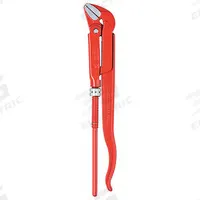 KNIPEX Pipe Wrench: Alloy Steel, 1 5/8 in Jaw Capacity, Serrated, 12 in Overall Lg, I-Beam, Chrome (MPN 83 20 010). Key specifications — attr309808: I-Beam; attr309815: Alloy Steel; attr324941: KNIPEX.