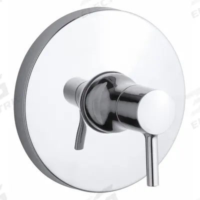 KOHLER Valve Trim: Circle Trim Plate, Metal, Polished Chrome Finish - Handle & Trim Kits for Bathtubs & Showers