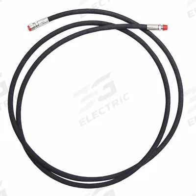 WHEELER-REX Output Hose: Discharge Hose, 3,000 psi, 10 ft. - Pressure Hoses for Hydrostatic Test Pumps