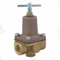 WATTS Pressure Regulator: FNPT x FNPT, 1/2 in Pipe Size, Brass, 1 psi to 25 psi, 140°F Max. Op Temp (MPN 1/2 LF 26AA). Key specifications — Brand: WATTS; Low-Lead Compliance: Low-Lead Compliant.