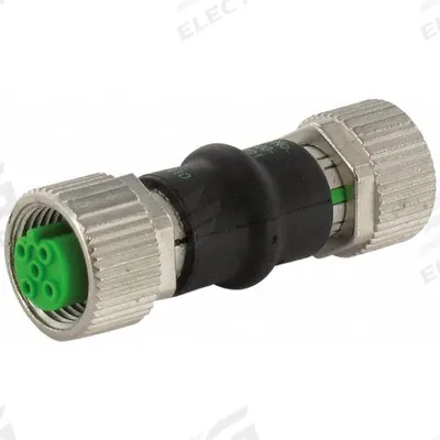MURRELEKTRONIK Circular Connector: M12 2-Pole Female x M12 2-Pole Female, B Coded, Data - M12 Circular Connector Gender Adapters
