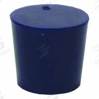 Stopper: Silicone, 5 Stopper Size, 23 mm Bottom Dia, 27 mm Top Dia, 25 mm Overall Ht, Blue, 0 Holes (MPN UNSST5). Key specifications — Brand: UNITED SCIENTIFIC SUPPLIES INC; Color: Blue; Stopper Size: 5; Material: Silicone.