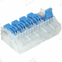 IDEAL Lever Wire Connector: 5 Port, 24 AWG – 12 AWG Solid Wire Size Range, 20 A, 600 V (MPN 30-20L25J). Key specifications — attr1307071: IDEAL; attr1307104: Lever; attr1351713: In-Sure™ Lever.
