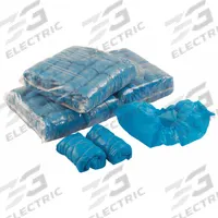 BIOCLEAN Shoe Covers: Polyethylene, ISO 4 (Class 10) and above, Sterile, Slip Resistant Sole, 150 PK (MPN S-CPE). Key specifications — Packaging: Bulk; Brand: BIOCLEAN; Anti-Static: Yes; Seam Style: Bound; Material: Polyethylene; Includes Slip Resistant Sole: Yes; Closure Type: Elastic; ISO Cleanroom Class: ISO 4 (Class 10) and above.