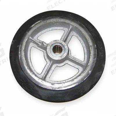 WESCO Mold On Rubber Wheel: For WRV-66 (MPN 150120) - Material Handling Parts