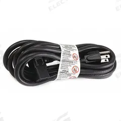 MONOPRICE PC Power Cord: 10 ft Lg, 3/16, 5-15P Plug, C13 Receptacle, SJT, PVC, 13 A Current, 125V AC (MPN 20PX06ID). Key specifications — Brand: MONOPRICE; Jacket Material: PVC.