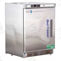 AMERICAN BIOTECH SUPPLY Freezer: Undercounter, 4.2 cu ft, -25°C to -15°C, Manual Defrost Method (MPN PH-ABT-HC-UCBI-0420SS-LH). Key specifications — Defrost Method: Manual; Brand: AMERICAN BIOTECH SUPPLY; Door Hinge: Left.