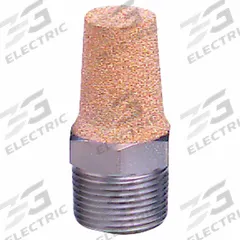 ARROW PNEUMATICS Muffler: 1/2 in BSP, 57 scfm, Steel, 40 micron, Bronze, 57 dB NRR (MPN ASP-4BS). Key specifications — attr124412: ARROW PNEUMATICS; attr124418: Steel; attr124422: Bronze; attr124426: Steel.