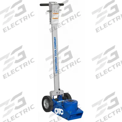 OTC Truck Axle Jacks: Steel, Manual Handle, Air/Mechanical, 27.5 ton Load Capacity