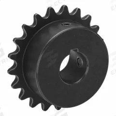 TRITAN Roller Chain Sprocket: 35, For 3/8 in Chain Pitch, 3/4 in Bore Dia, 21 Teeth, Steel (MPN 35BS21H X 3/4). Key specifications — Brand: TRITAN.