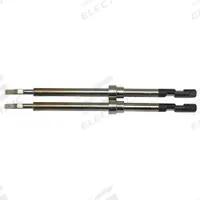 HAKKO Desoldering Tweezer Tip: Chisel, 2 mm W, For Use With FM-2023 (MPN T9-L2). Key specifications — Brand: HAKKO; Manufacturer Part Number: T9-L2.