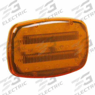 GROTE Perimeter Flashing Warning Light: Perimeter Flashing Warning Light, Amber/Red - Vehicle Perimeter Flashing Warning Lights