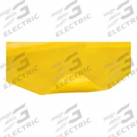 CONDOR Drain Cover Seal: 36 in L x 36 in W, 30 in L x 30 in W Max Drain Size, Yellow, 1/4 in Thick (MPN 48FZ09). Key specifications — Material: Polyurethane; Brand: CONDOR.
