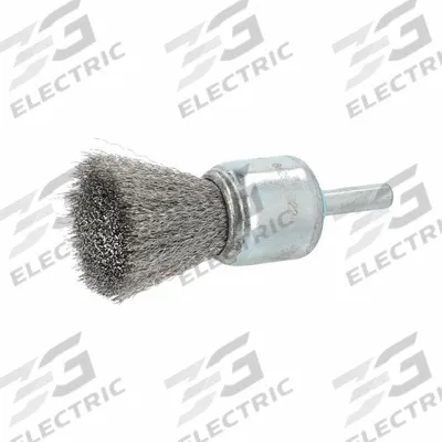 APPROVED VENDOR End Brush: Crimped Stainless Steel, 1 in Dia, 0.006 in Fill Dia - Light-Cleaning Brushes for Stainless Steel