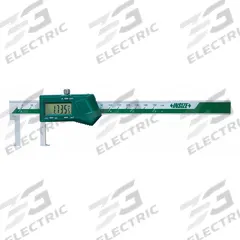 INSIZE Inside Groove Digital Caliper: 1.2000 in to 12 in /30 mm to 300 mm, Cabled, Inside Groove (MPN 1120-300A). Key specifications — attr1184461: +/-0.0020 in; attr1184462: 0.0005 in/0.01 mm; attr1184471: Inside; attr1184472: Inside Groove; attr1184496: INSIZE.