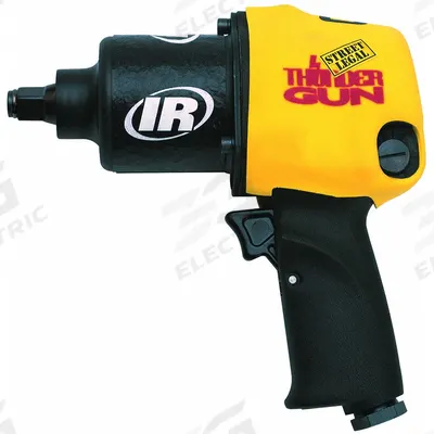INGERSOLL RAND Air Impact Wrench: Full-Size, 1/2 in Drive, Pistol-Grip, Square - Pistol-Grip Air-Powered Impact Wrenches with Standard Anvils