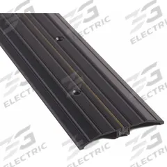 NATIONAL GUARD Door Threshold: Saddle, Aluminum, 6 ft Lg (MPN 8424DKB-72). Key specifications — Brand: NATIONAL GUARD; Transition Type: Fluted.