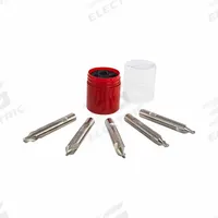 KEO Center Drill Set: Jig Bore, 5 Pc, 118°, TiN Coated High Speed Steel (MPN 906-001-224). Key specifications — Brand: KEO; End Type: Single End.