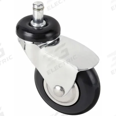 APPROVED VENDOR Stem Caster: Swivel, No Brake, 3 in Wheel Dia., 1 in Wheel Wd, 4 in Mounting Ht - Quiet-Roll Friction-Ring Stem Casters for Medical Equipment