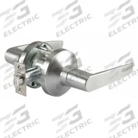 PDQ Door Lockset: Classroom Lever Locksets, Chrome, ADA Compliant (MPN GT148MIA626234ASASCC). Key specifications — Ligature Resistance: Not Ligature-Resistant; Brand: PDQ; Lockset Function ANSI Code: F84; Visual Indicator Message: No Message; Lockset Style: Miami; ADA Compliant: Yes; Finish: Satin Chromium-Plated : Zinc.