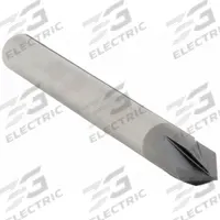 APPROVED VENDOR Chamfer Mill: Carbide, AlTiN Coated, 4 Flute, 60°, 1/8" Mill Dia, 1-1/2" OAL (MPN 209-064125B)